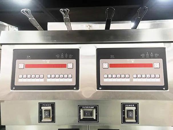 Dual Tank Electric Open Deep Fryer with Oil Filtration System OFE-322 TENSHINE