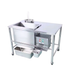 Silent Electric Breading Table for Fried Chicken with Automatic Flour Sifter BT-1E(Upgraded to Food-Grade Plastic Bowl) TENSHINE