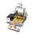 4 Row Auto Doughnut Maker with Intelligent Control Panel Adjustable Thickness Fryer LBD-4U TENSHINE
