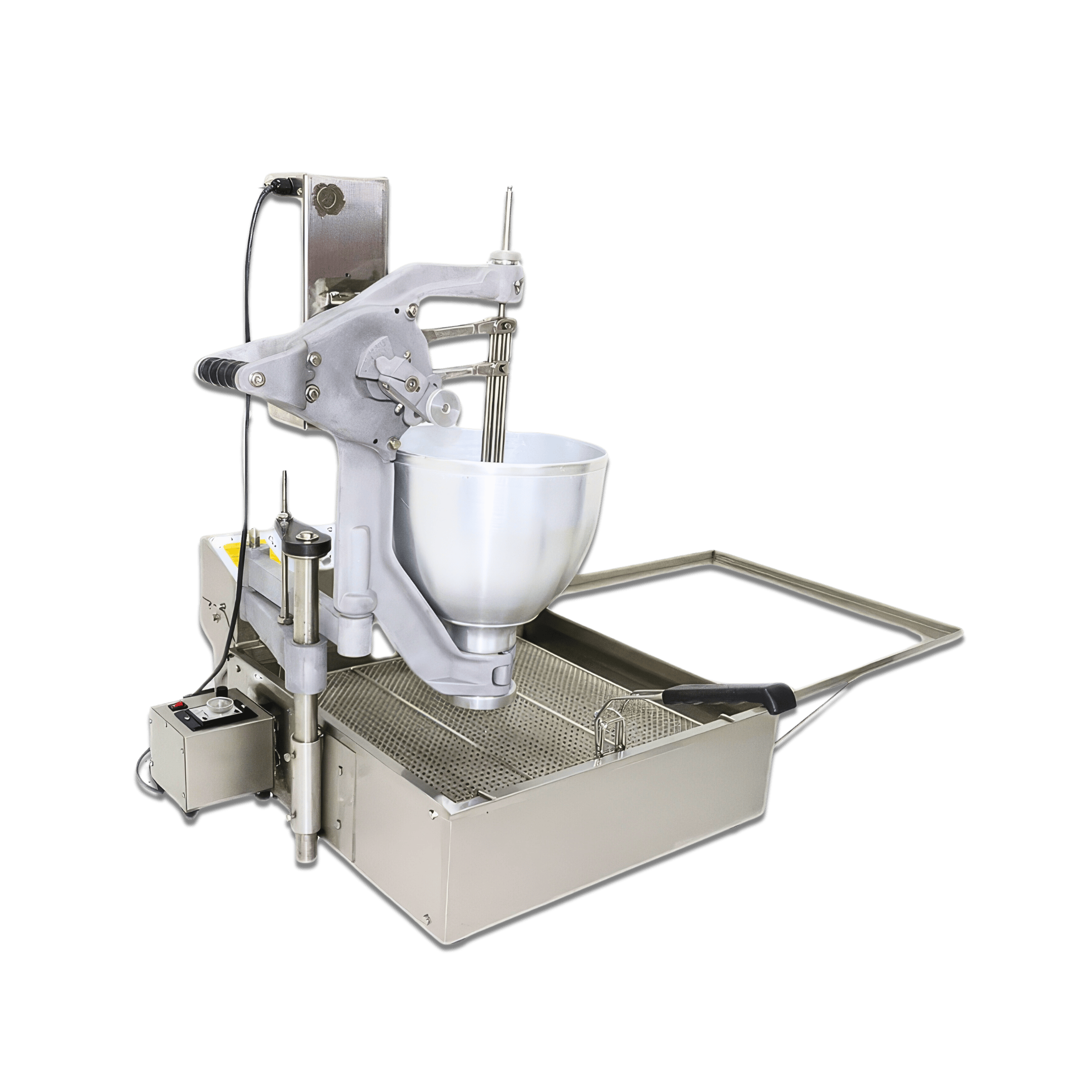 Desktop Semi-Automatic Donut Maker with 3 Adjustable Thickness Molds Donut Machine T-102S TENSHINE