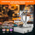 Desktop Manual Donut Maker with 3 Adjustable Thickness Molds Donut Machine T-102 TENSHINE