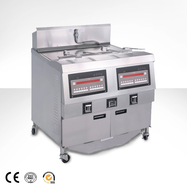 Dual Tank Open Deep Fryer