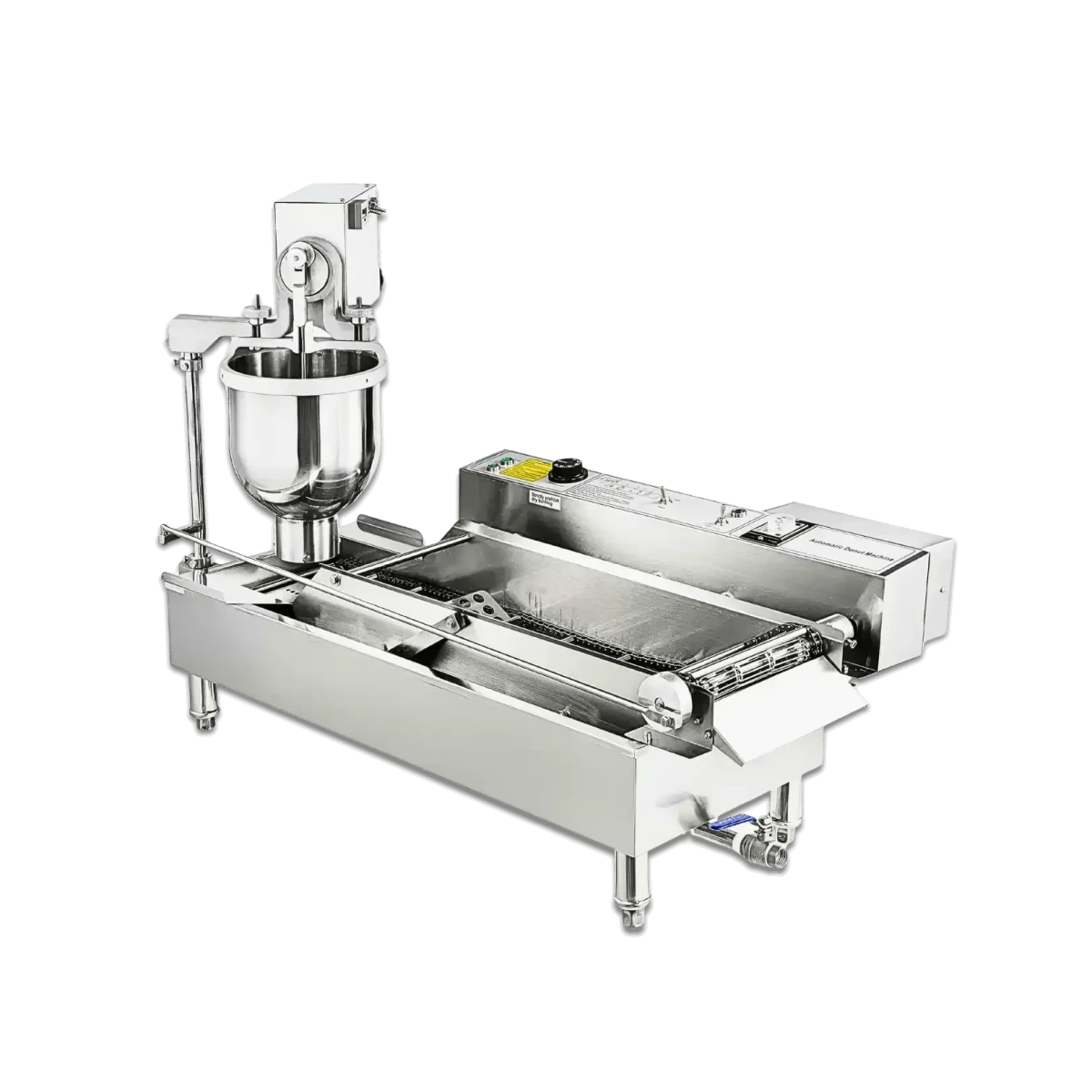T-100 commercial double row automatic donut maker machine front view