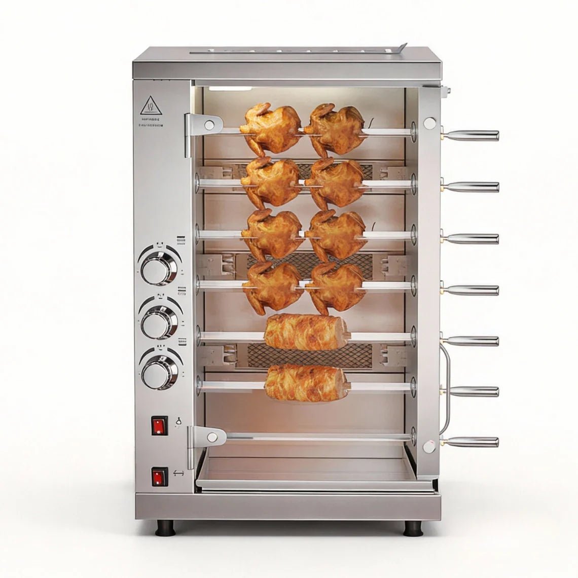 Commercial Gas Rotisserie Ovens & Vertical Infrared Roasters