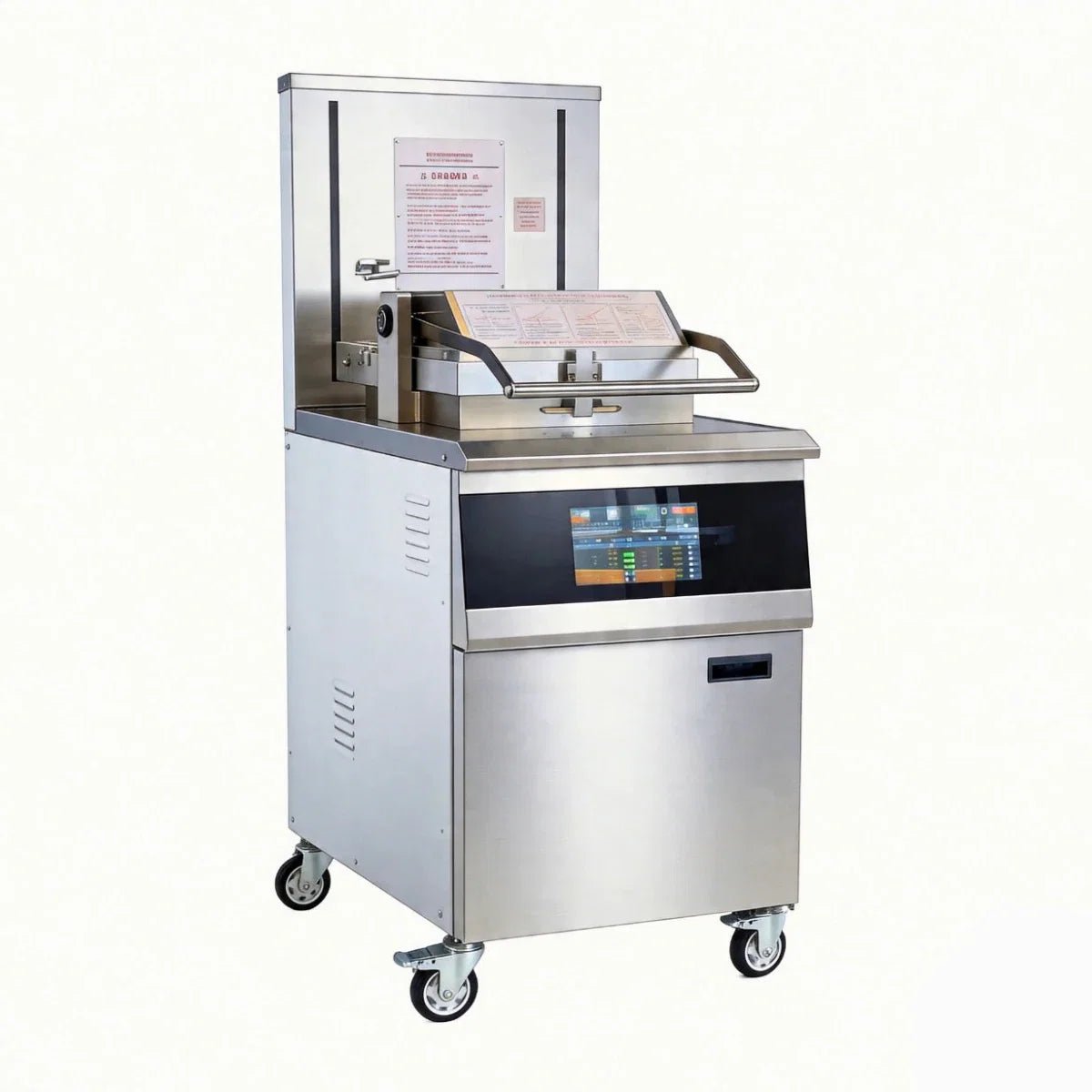 Tenshine TS-EP-5910 commercial pressure fryer with smart touchscreen control panel