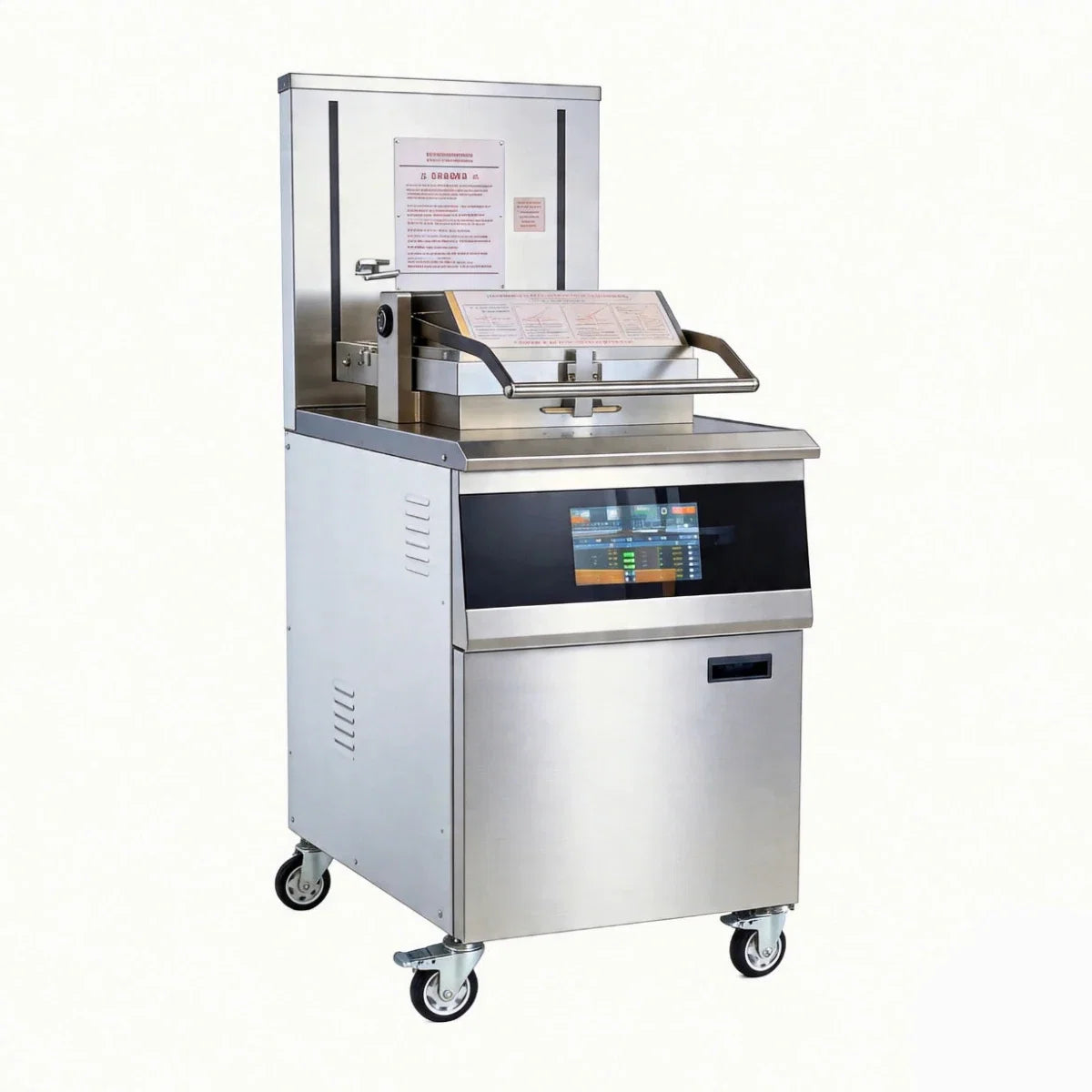 Tenshine TS-EP-5910 commercial pressure fryer with smart touchscreen control panel