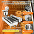 2 Rows Auto Doughnut Maker | Commercial Automatic Donut Maker Machine | 7L Hopper | 3 Mold Sizes | Intelligent Control Panel | T - 100Auto Doughnut Maker