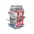 Automatic Charcoal Rotisserie Chicken Oven for Roasting 24 Butterfly Chickens TFS-24C