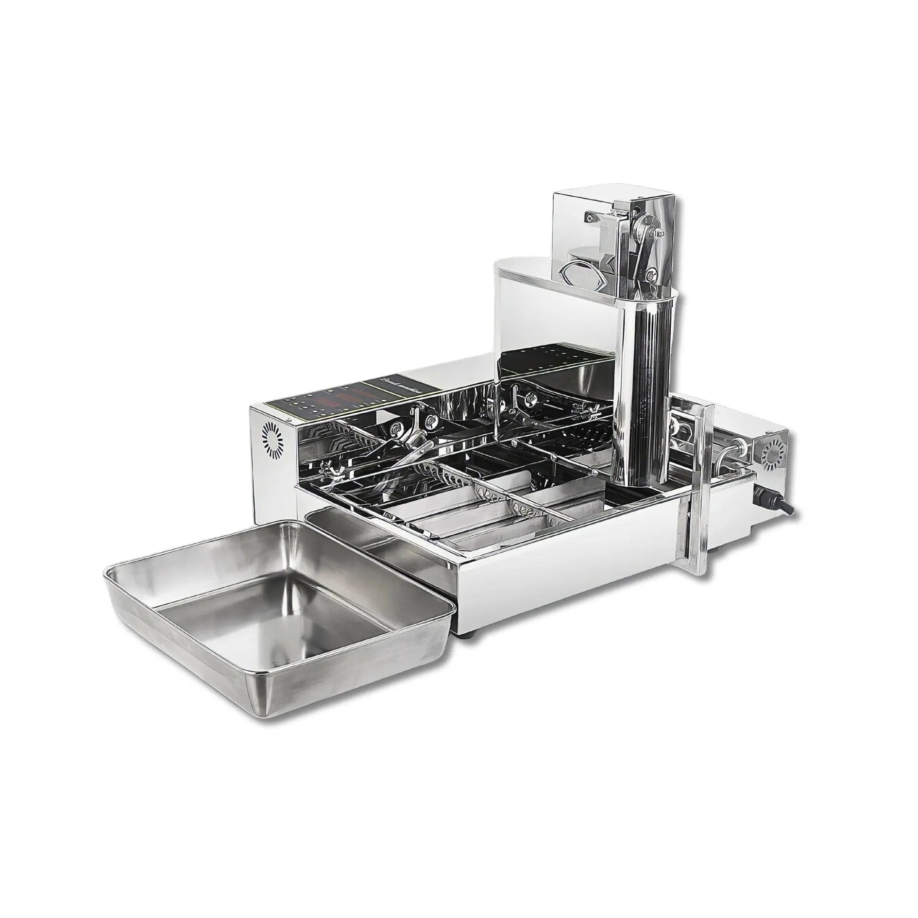 4 Row Auto Doughnut Maker with Intelligent Control Panel Adjustable Thickness Fryer LBD - 4UAuto Doughnut Maker