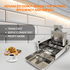 Profitable mechanical automatic mini donut maker for coffee shops and events