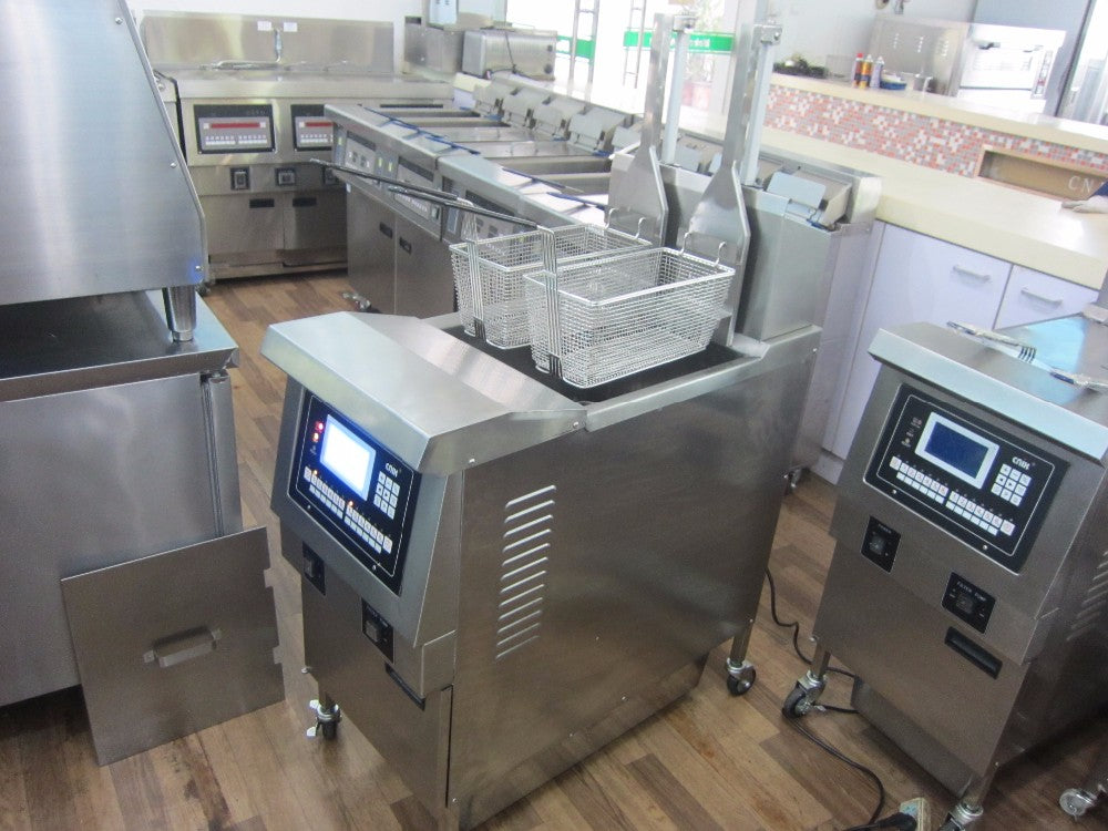 Electric Auto Lift Open Fryer with Auto Lift and Programmable Controls OFE-H321L