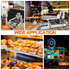 Versatile mechanical commercial donut machine for cafes bakeries and food trucks
