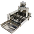 Stainless steel hopper and conveyor system of 4-row donut machine manual control