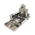 4 Row Auto Doughnut Maker with Mechanical Control Panel  Adjustable Thickness Fryer LBD-4