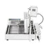 Máquina para hacer donas automática de 6 filas con panel de control inteligente y grosor ajustable LBD-6