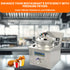 MDXZ-22 Commercial Desktop Computer Control Panel 3.5KW 42lb / 22L Pressure Deep Fryer