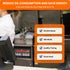 PFG800 Commercial Gas Pressure Fryer 88000 BTU 55lb/25L with Oil Filtration System