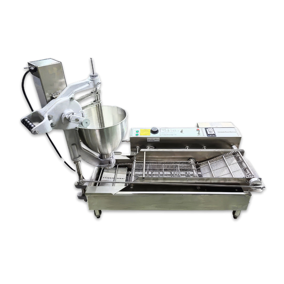Double Row 3 Donut Moulds Auto Donut Maker with Smart Control Panel T-100S
