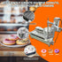Double Row 3 Donut Moulds Auto Donut Maker with Smart Control Panel T-100S