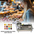 Double Row 3 Donut Moulds Auto Donut Maker with Smart Control Panel T-100S