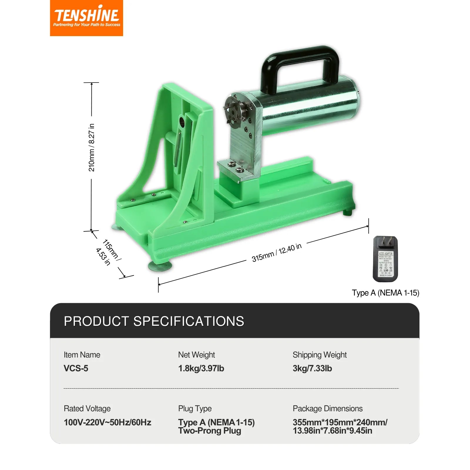 Electric Potato Shredder VSC-5