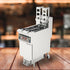 Auto Lift Dual Tank Split Pot Electric Deep Fryers with Oil Filtration System OFE - H213Dual Tank Open Deep Fryer