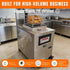 CE and UL certified heavy-duty commercial fryer manufacturer with global B2B trust and DDP shipping.