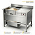 Heavy-Duty Chicken Breading Equipment with 100% SUS304 Food Zone and Vibratory Commercial Flour Sifter