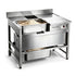 Tenshine TFS-BT01S Commercial Chicken Breading Station and Breading Table with Automatic Flour Sifter