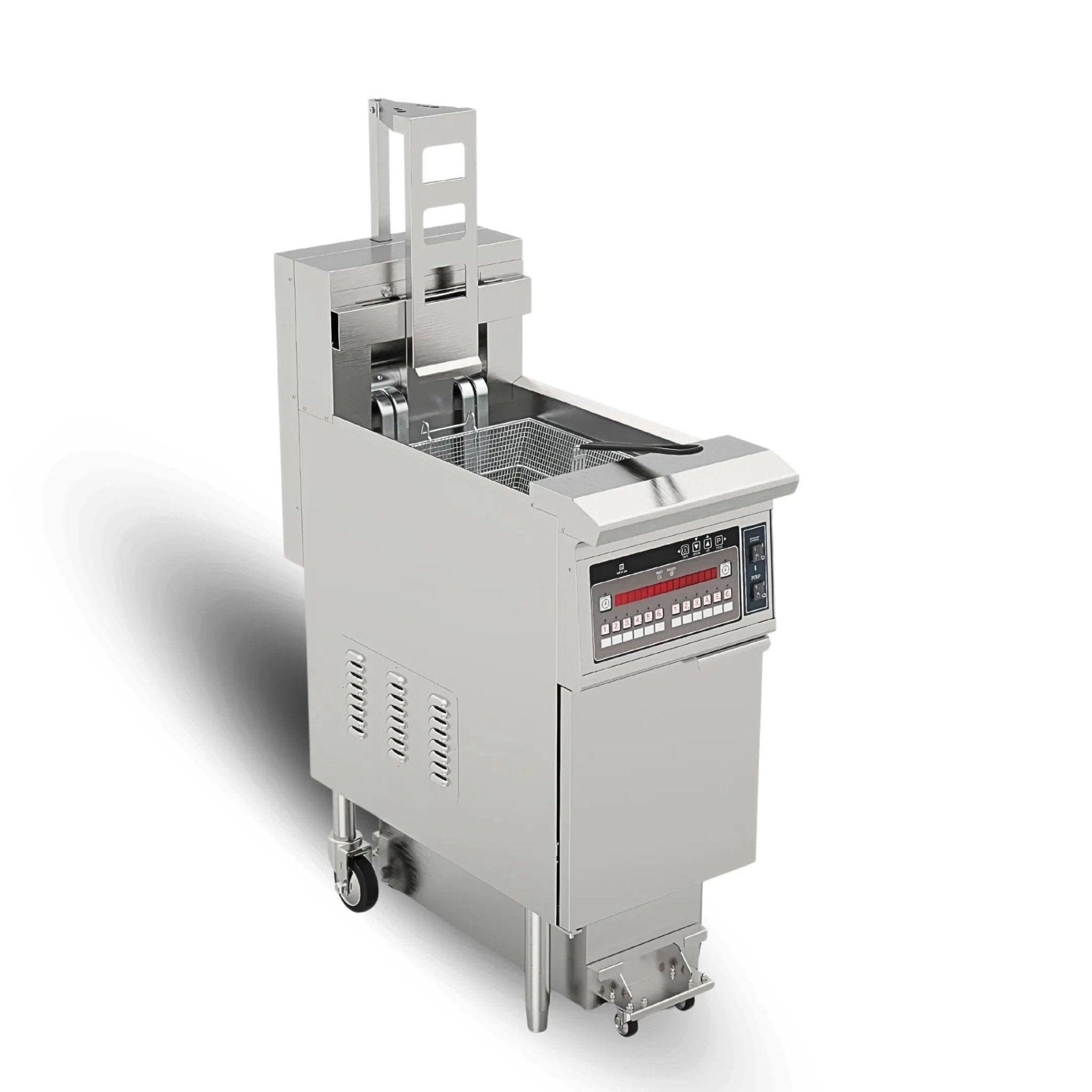 Commercial Auto Lift Single Tank Open Deep Fryer OFE - H126Auto Lift Single Tank Open Deep Fryer