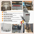 Commercial Auto Lift Single Tank Open Deep Fryer OFE - H126Auto Lift Single Tank Open Deep Fryer