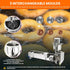 Commercial Automatic Donut Maker Machine | Single Row Doughnut Fryer | 7L Hopper | 3 Mold Sizes | T - 101Auto Doughnut Maker