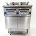 Studio shot of the TS-EF226 commercial deep fryer electric model configured for standard 380V three-phase power, ready for heavy-duty B2B deployment.