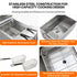 Premium 304 stainless steel construction and fry baskets of our reliable commercial deep fryers.