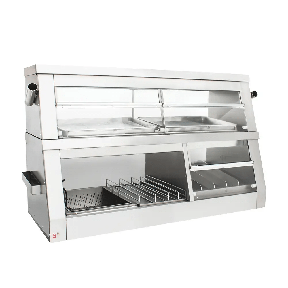 Commercial Dicos - Style Food Display Warm Cabinet with Double - Layer Independent Temperature Control and Multi - Functional Design HCD - 3Food Display Warm Cabinet