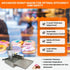 Summary of profitability advantages for the commercial electric donut maker, illustrating how it drastically cuts prep labor and lowers food cost percentages for franchises.