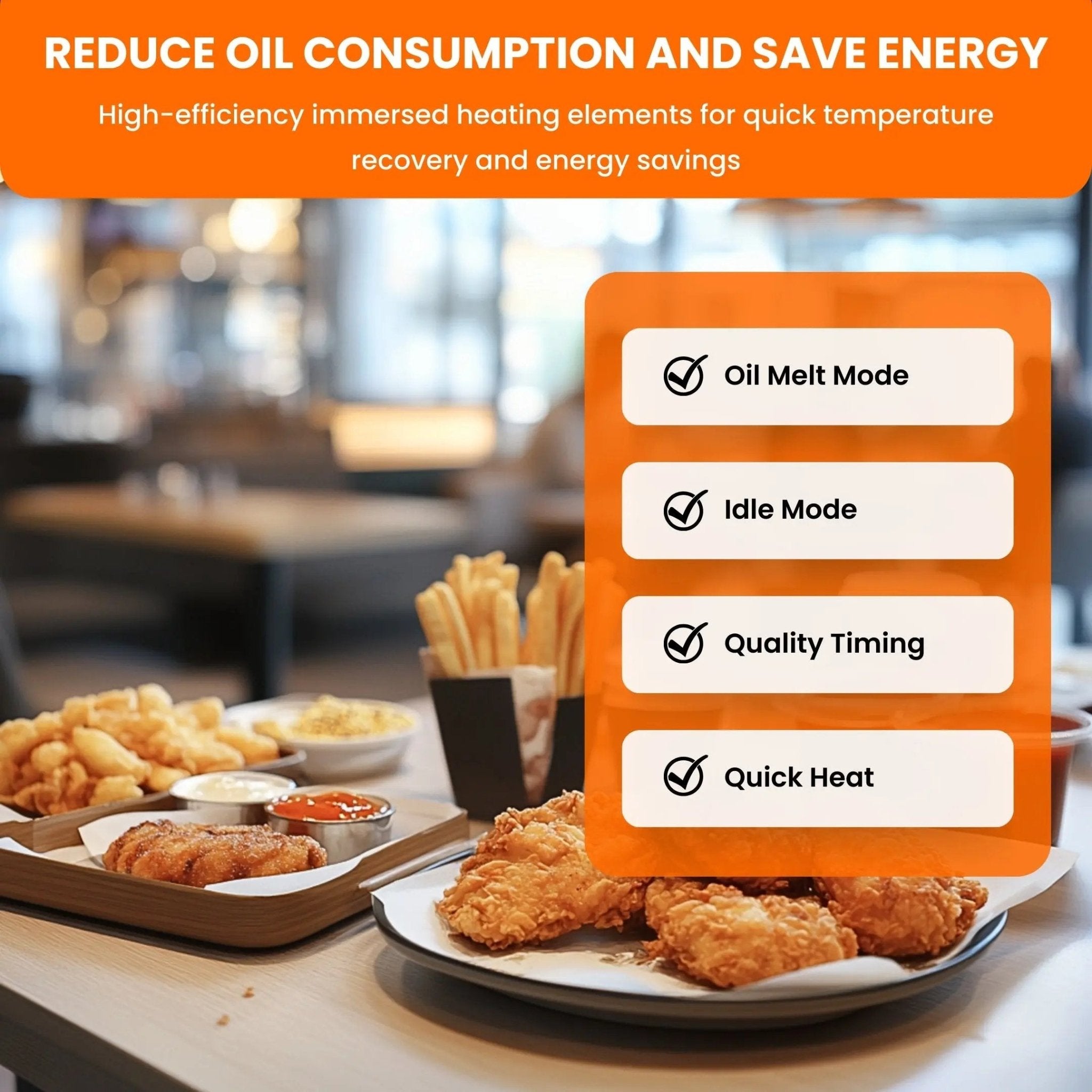 Commercial Electric Floor Open Deep Fryers OFE - 301Commercial Electric Floor Open Deep Fryers