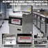 Core highlights of the commercial electric fryer including cold zone, 12-key programs, and built-in filtration.