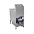 Back view of the TS-EF301 commercial electric fryer showing the heavy-duty oil filtration pump.