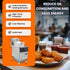 Key value propositions of the TS-EP24 commercial electric pressure fryer, emphasizing low maintenance and high ROI.