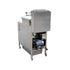 Close-up of the integrated oil filtration pump inside the heavy-duty commercial gas deep fryer, designed to extend oil life and reduce operating costs.