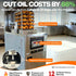 Cut oil costs by 66% with the Tenshine TS-GP5910 commercial gas pressure fryer, utilizing built-in pro-filtration to extend oil life.