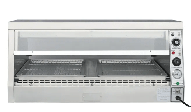 Commercial KFC - Style Food Display Warm Cabinet with Moisture Control and 2 - Tray HCW - 2Food Display Warm Cabinet