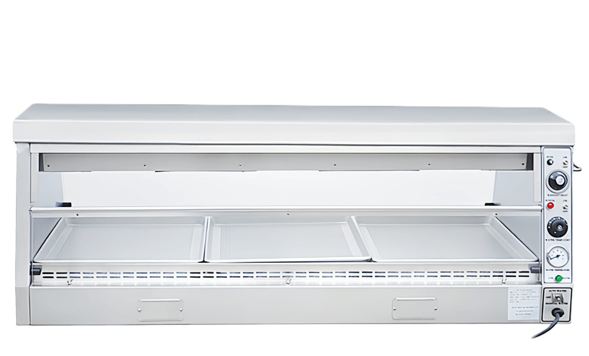 Commercial KFC - Style Food Display Warm Cabinet with Moisture Control and 3 - Tray Design HCW - 4Food Display Warm Cabinet