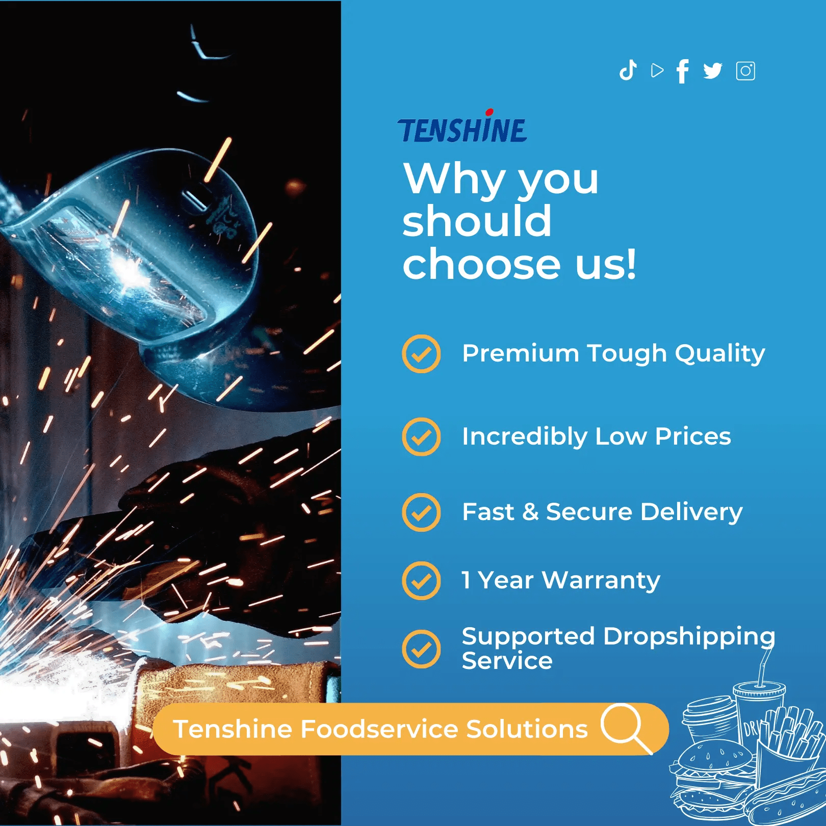 Commercial McDonald's - Style Stainless Steel Floor - Standing Fry Dump Station & Fried Food Warmer FCW - 10Fry Dump Station