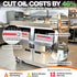 The Tenshine TS-GF322 commercial outdoor propane deep fryer cuts oil costs by 46% with its built-in filtration system.