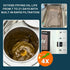 Extend frying oil life with the rapid filtration system on this commercial pressure fryer for chicken