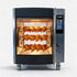 TENSHINE TFS-CRO7S commercial rotisserie oven roasting 28-35 whole chickens on 7 spits with touchscreen control