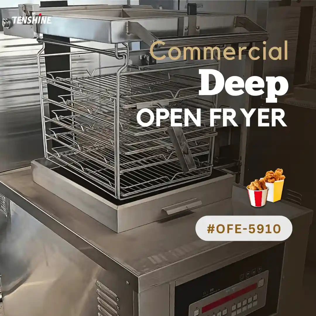 Deep fryer stainless – durable stainless steel deep fryer designed for efficient, consistent frying in commercial kitchens