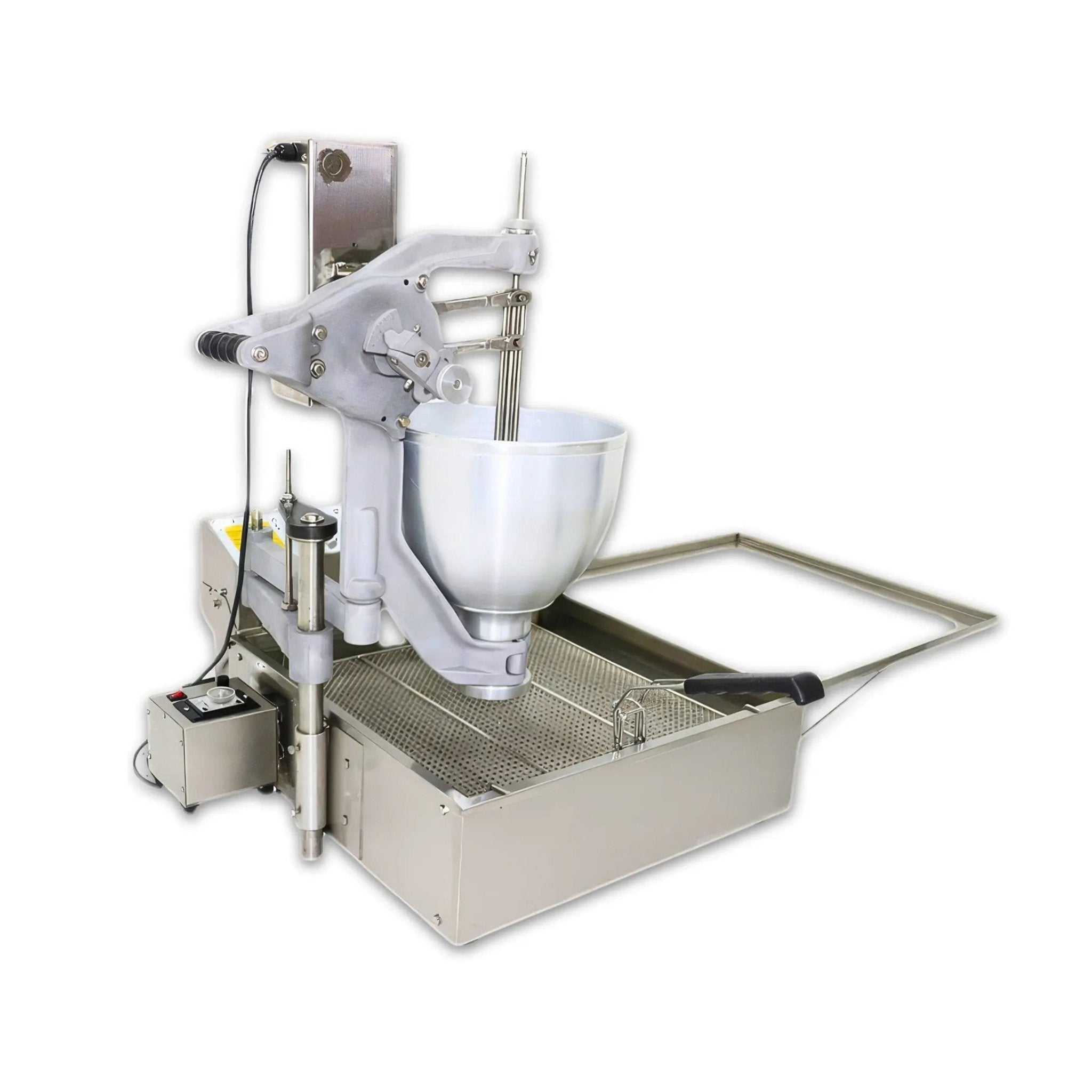 Desktop Semi - Automatic Donut Maker with 3 Adjustable Thickness Molds Donut Machine T - 102SDesktop Semi - Automatic Donut Maker